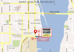 Quai de la marina Saint-Jean-sur-Richelieu
